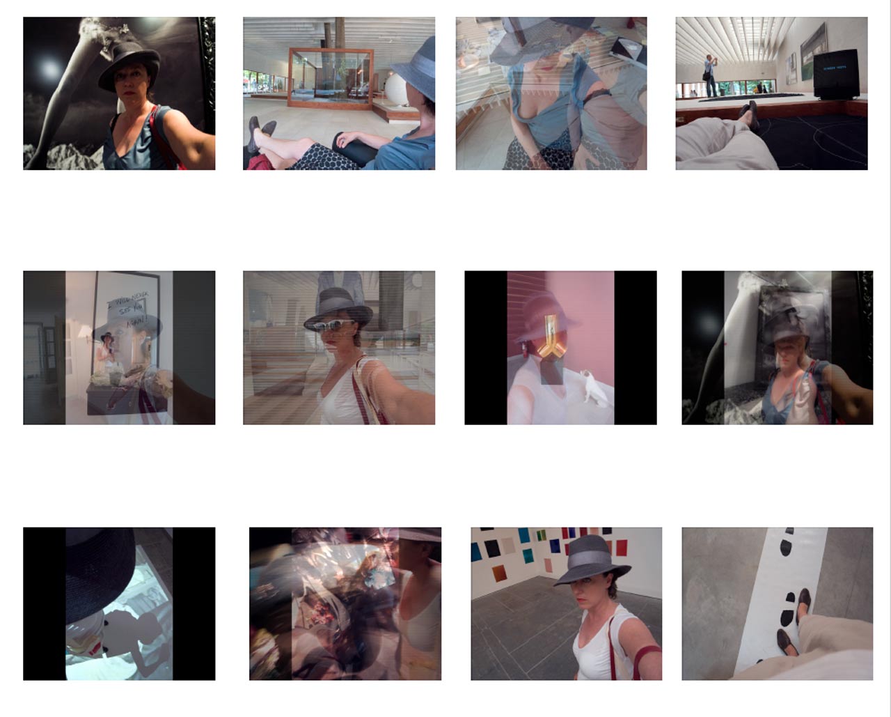 Daniela Butsch-Collage-Videostills-One Minute biennale di Venezia 2009